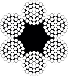 6x19 FC Galvanised Wire Rope