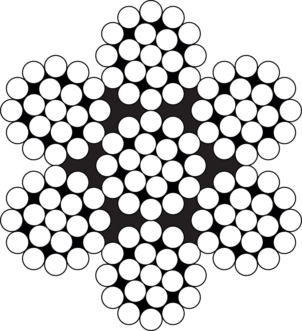7x19 WSC Galvanised Wire Rope