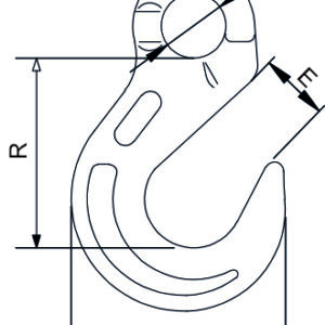 Stainless Steel Eye Type Grab Hook