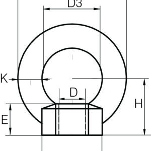 Lifting Eyenuts to Din 582