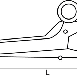 Stainless Steel Pelican Hook with Internal Thread