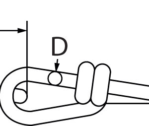Knotted Chain Zinc Plated